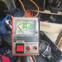 Vintage Snap On Battery And Charging System Tester 