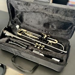 Standard Trumpet Set Black Nickel - In Perfect Condition!