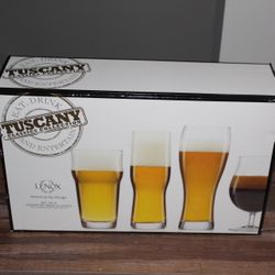 Lenox Tuscany Assorted Beer Glasses 