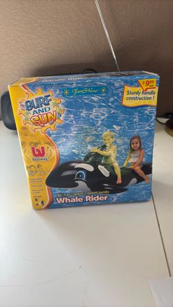 Jumbo 80x40 Whale Rider Well Made Rubber For Pool Party 