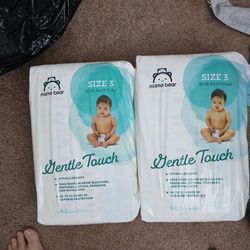 Mama Bear Size 3 Diapers New