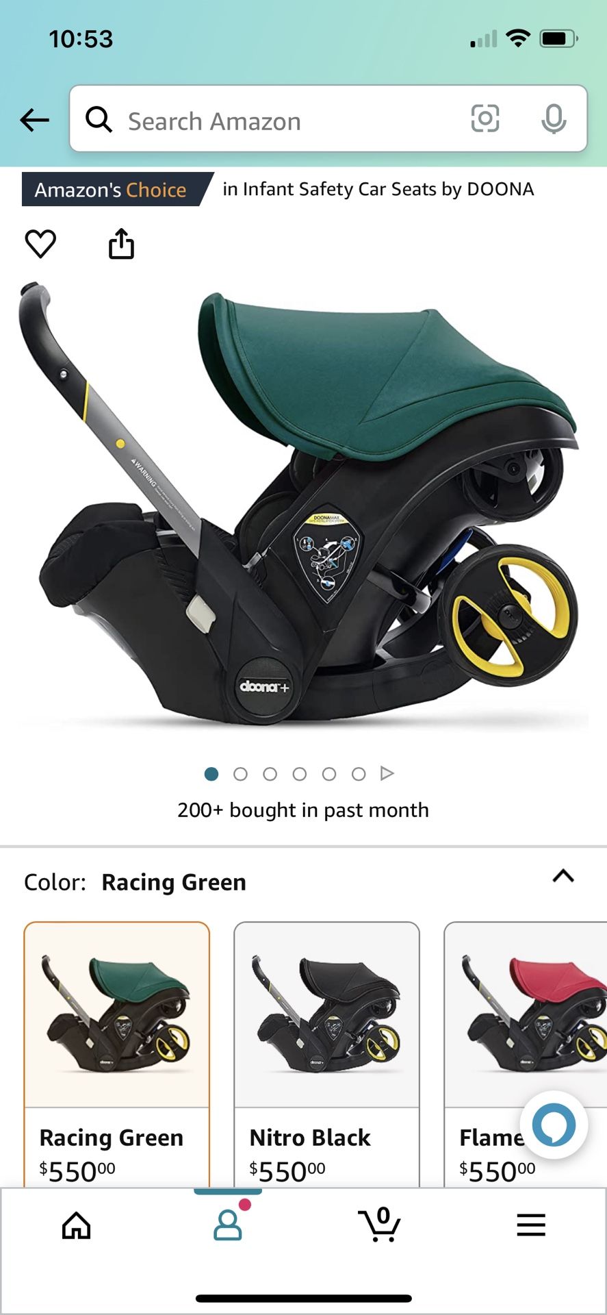 Racing Green Infant Car Seat Latch Base Doona Infant Car Seat