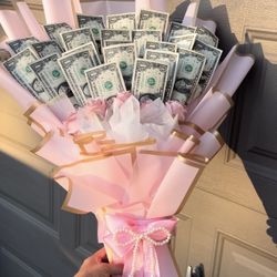 Money Bouquet Ramo Buchon Flower Roses 