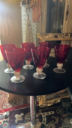 Christmas glasses /$8 for the set