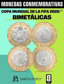 Monedas de colección del mundial Méx