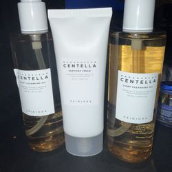 Centella Cleansing Oil & Soothing Cream 
