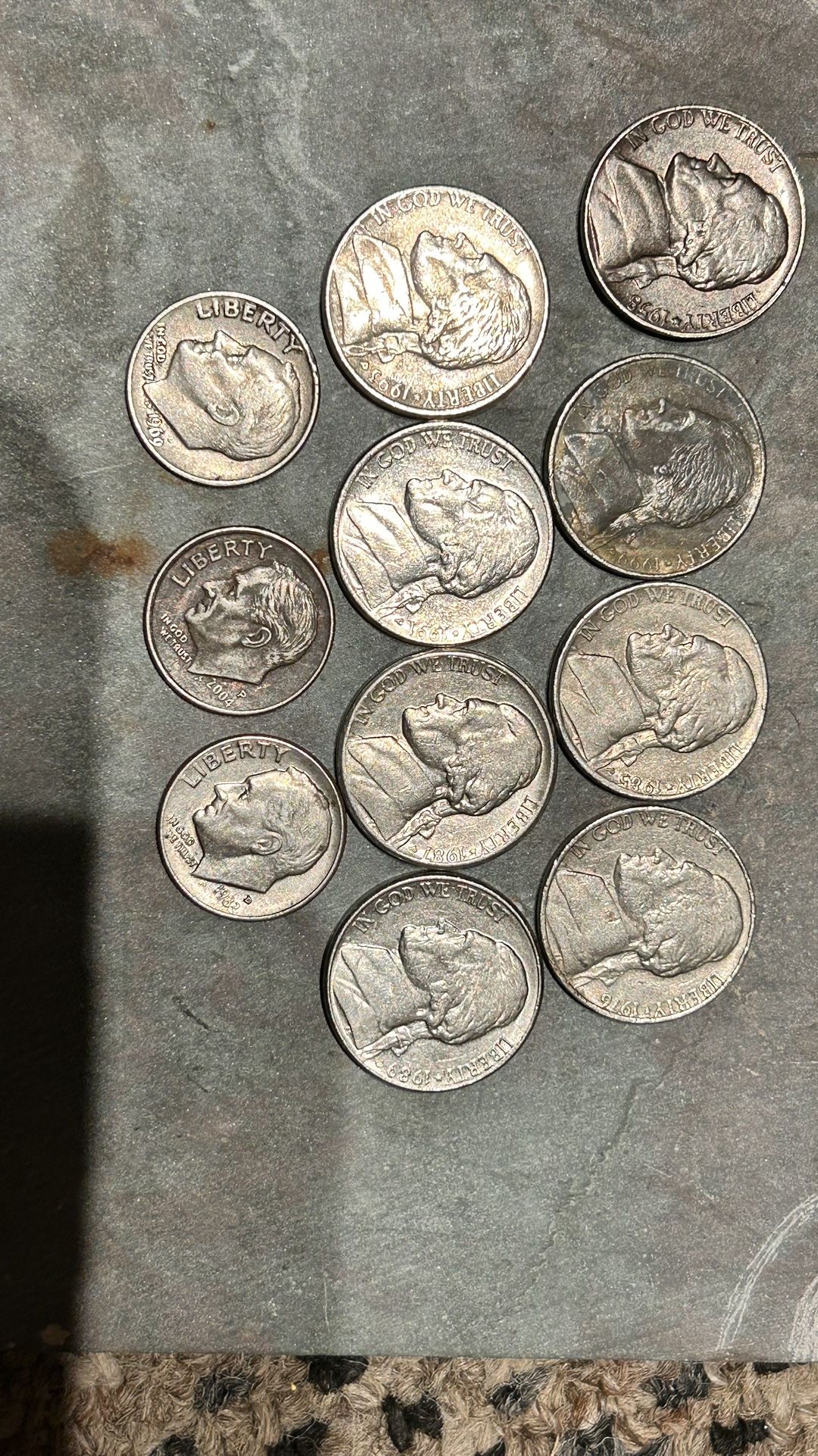 1960s And Up United States Nickels And Dimes