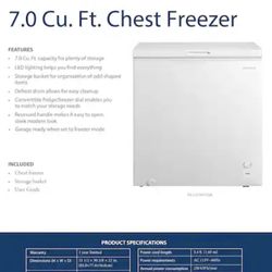 Insignia Chest Freezer