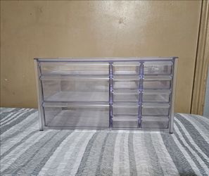 Clear Multi-Drawer Organizer