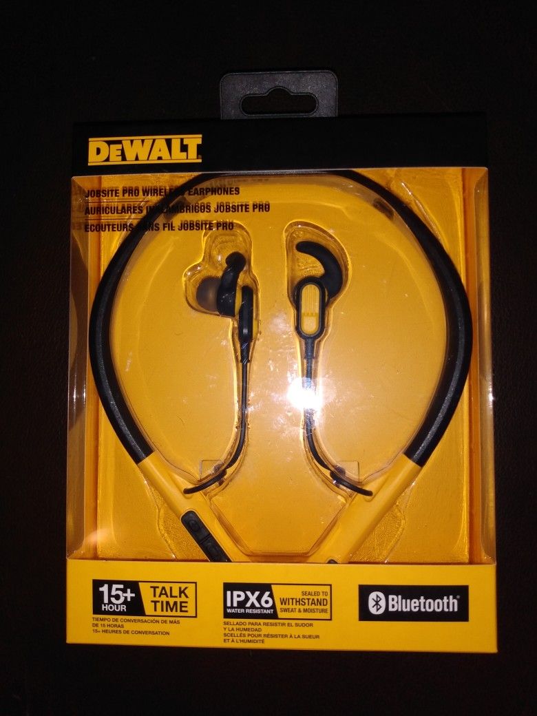 DEWALT BLUETOOTH HEADPHONES