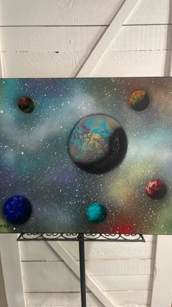 20”x24” space panting