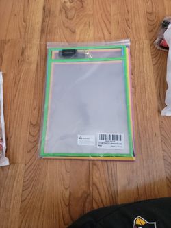 Dry Erase Pockets