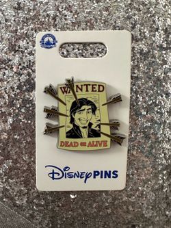 Tangled- Flynn Rider Wanted Poster Disney Pin