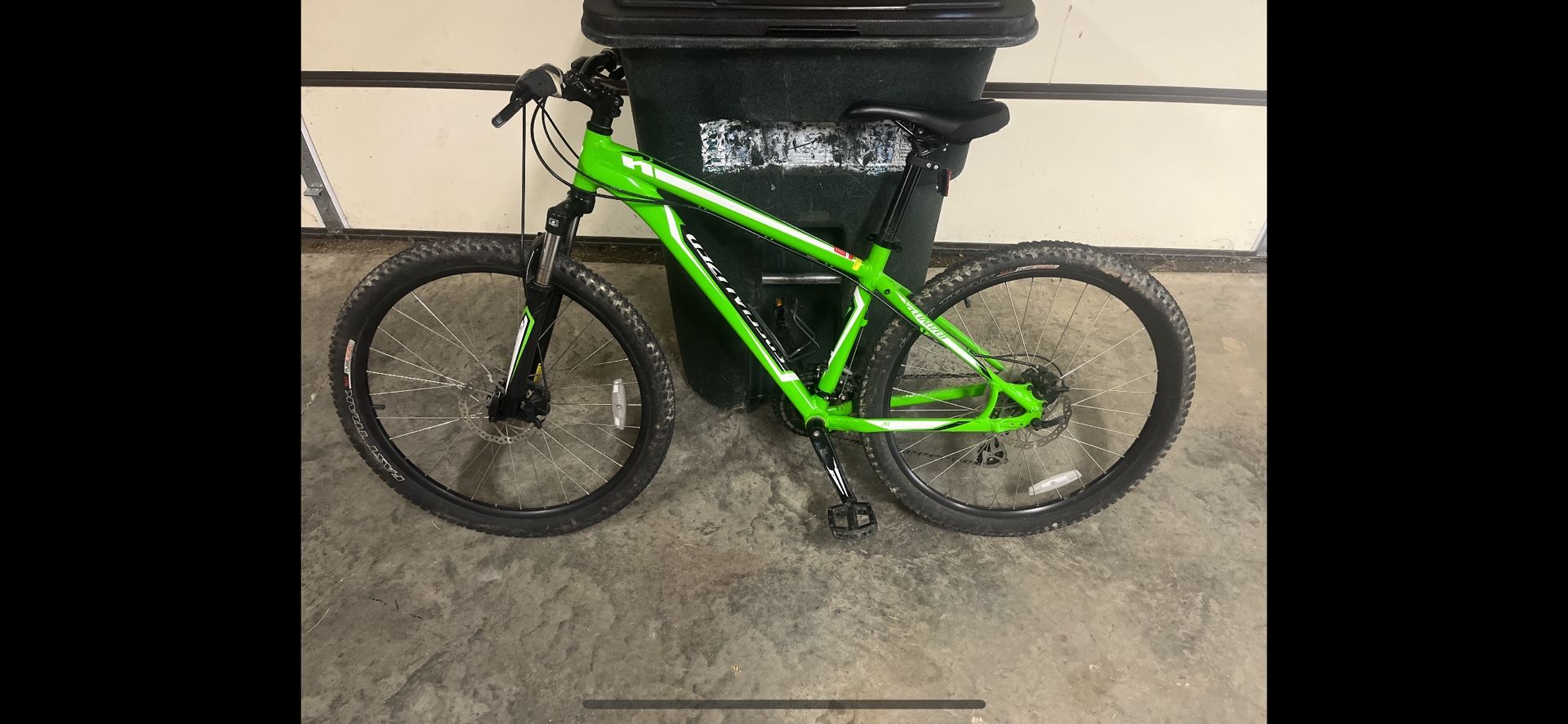 Green Specialized Mountain Bike