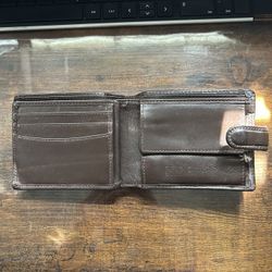 Brown Genuine Leather Wallet for Men