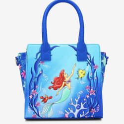 Loungefly The Little Mermaid Under The Sea Mini Satchel Bag