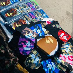 Bape Shirts 🦍 $50      2 For $80