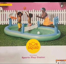 Sun Squad Inflatable Sports Play Center