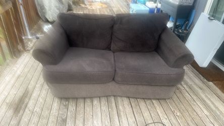 Free grey loveseat