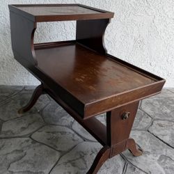 Wooden Side Table 