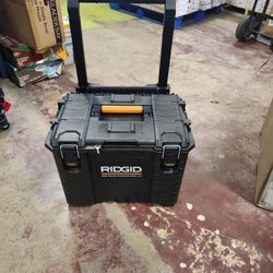 RIDGID
Pro Gear System Gen 2.0 Stackable 25 in All Terrain Rolling Tool Box with 9 in. Wheels