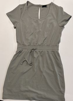 Gray Casual Dress