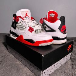 Jordan 4s Fire Red  