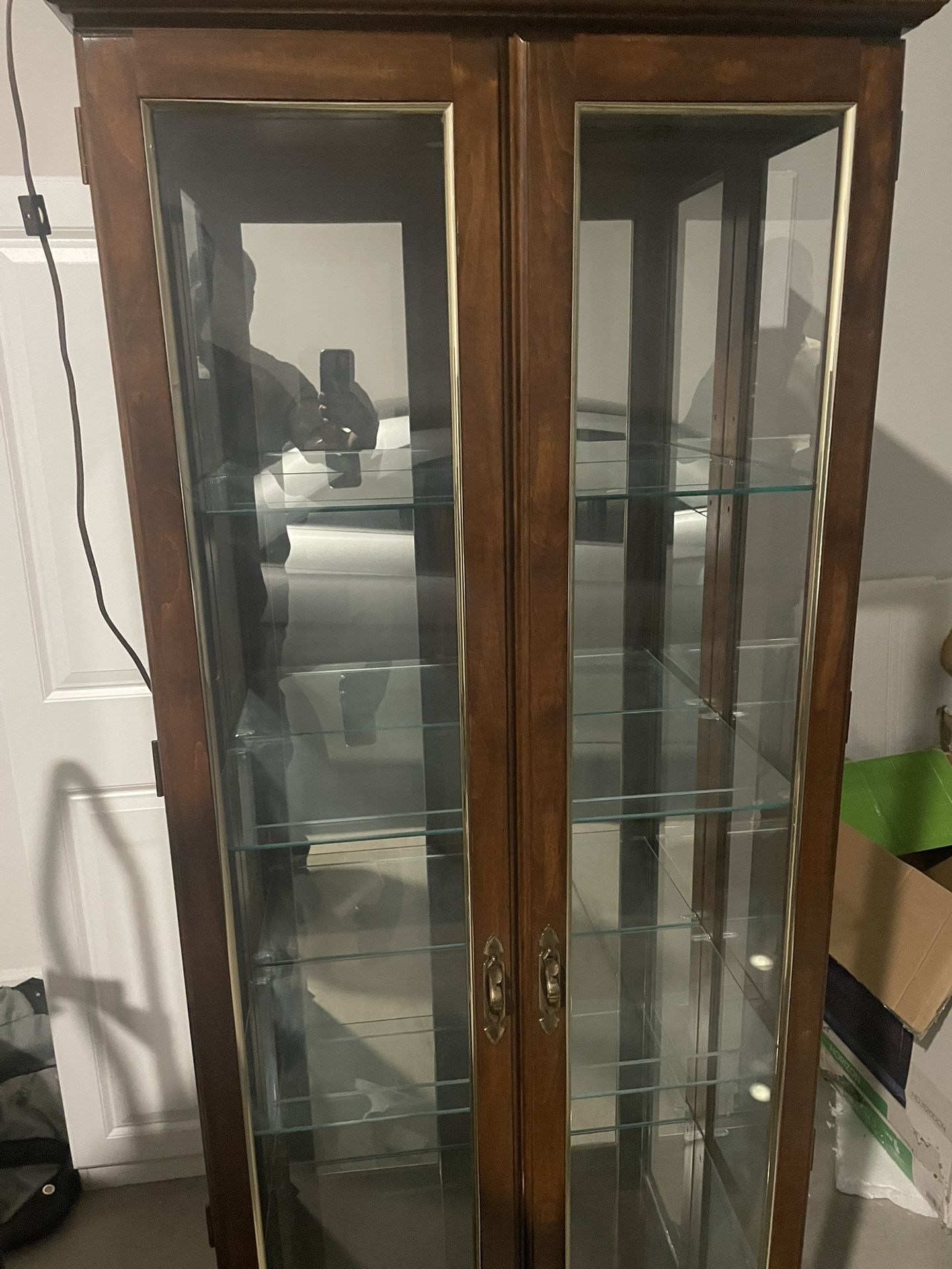 Wood China Cabinet