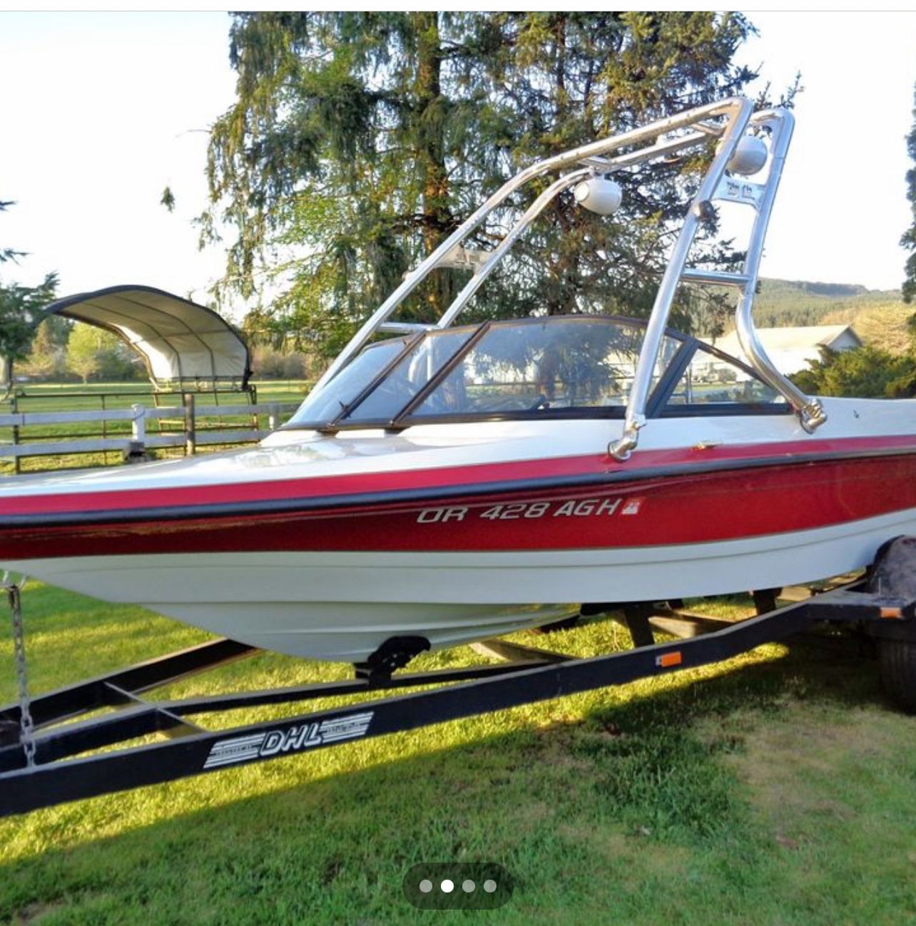 1996 Mb sports boss 200ls Competition, wakeboarding boat