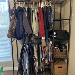 Dresser & Clothing Rack BUNDLE