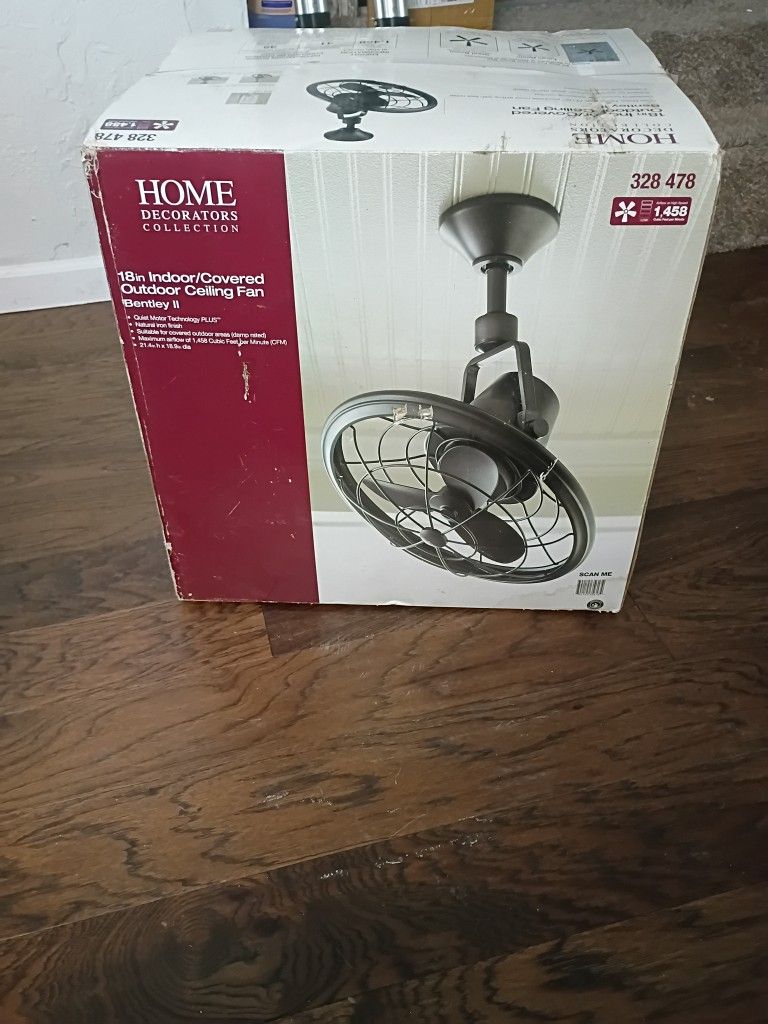 Home Decorations Collection 18in indoor/Outdoor Ceiling Fan