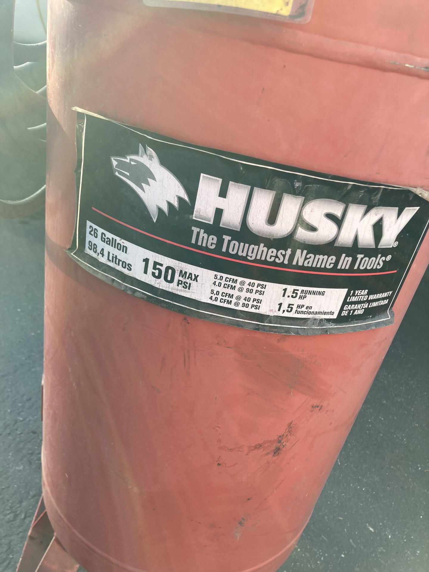 Husky Air Compressor