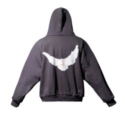 Yeezy Gap Dove Shrunken Hoodie Black