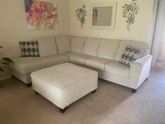 Ashley sectional and dresser