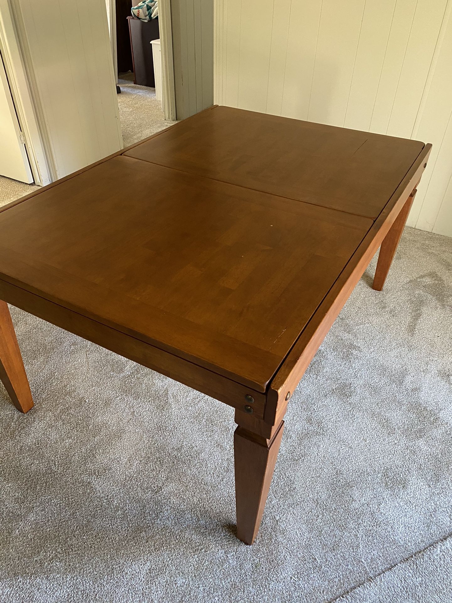 Beautiful Wood Dining Table With 6 Chairs