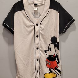 Disney Mickey Mouse Jersey, Size Medium