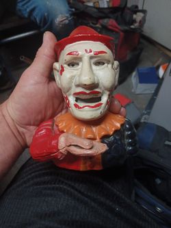 Creepy Clown Penny Bank