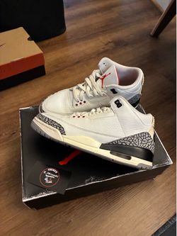 Jordan 3 white cement reimagined Sz 8