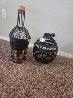 Metal Wire Cork Holder Set of 2