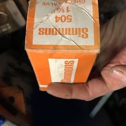 Brand New 1/4” Check Valve In Box 