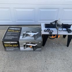 Chicago Electric Bench Top Router Table 