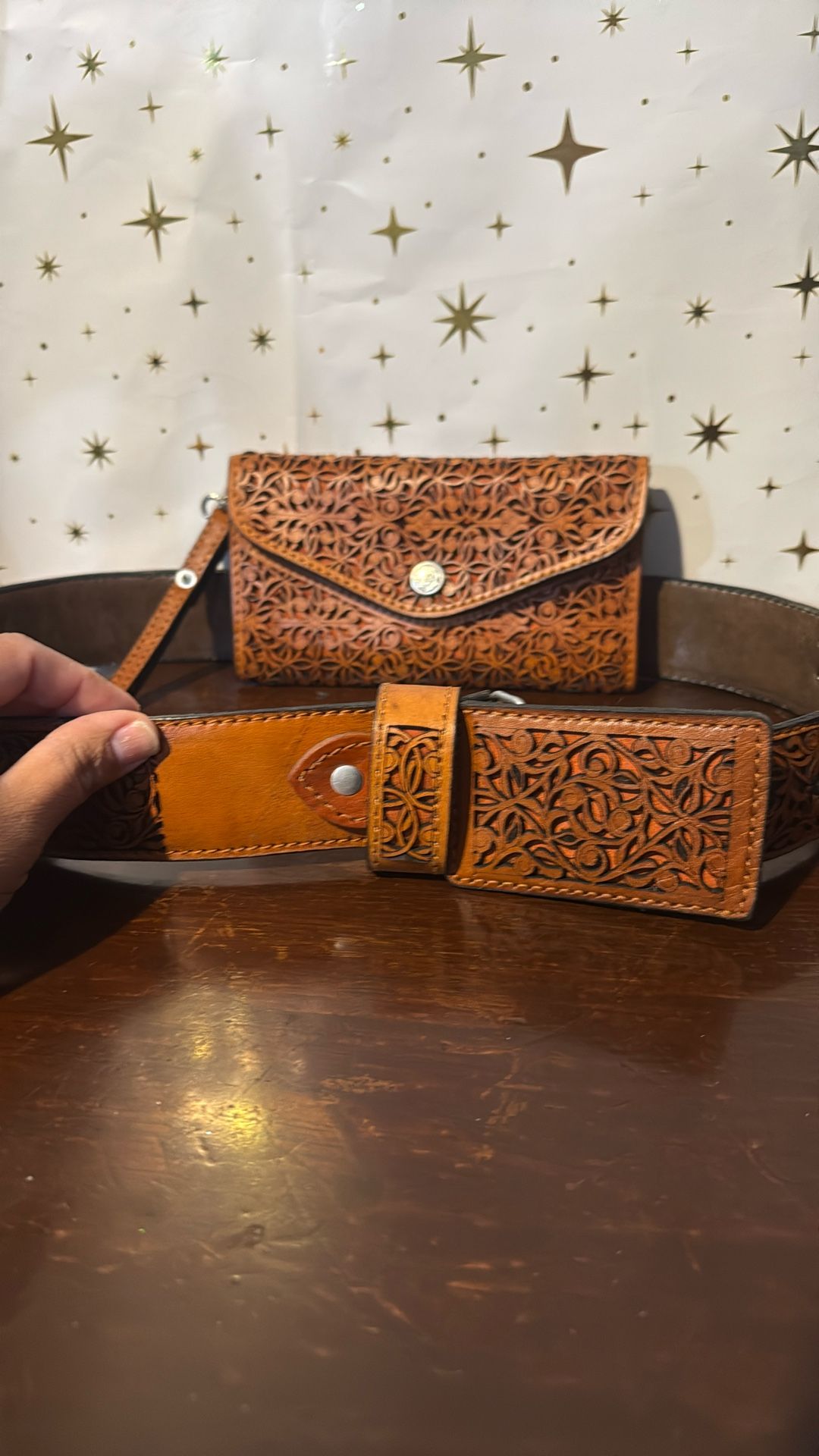 Wallet And Belt