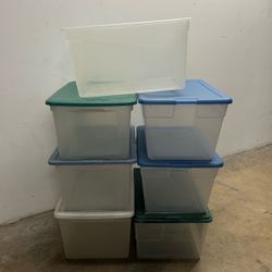 Plastic storage containers totes bins Sterilite lids
