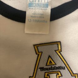 I Appalachian Onesie Dress 12 to 18 months