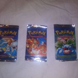 Pokemon Base Set - All 3 Artworks