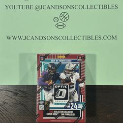 2025 Panini Donruss Optic NFL Factory Sealed Red Blaster Box