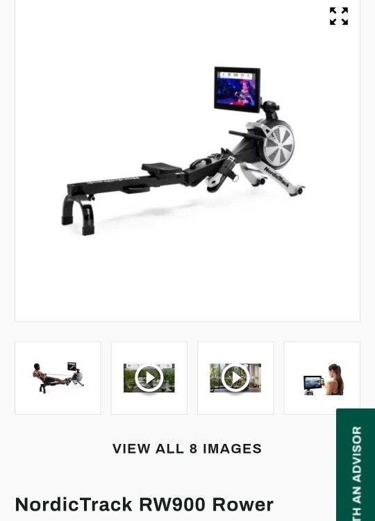 Nordic Track RW 900 Rower