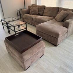 Sectional Couch Crate And Barrel 