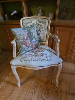 French Provincial style armchair