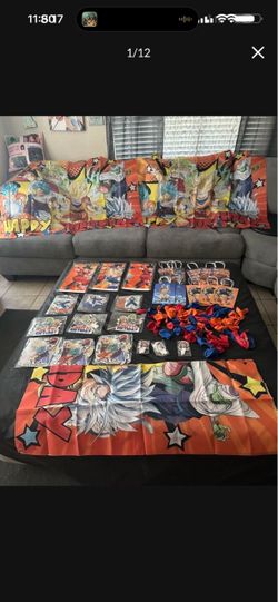 Dragon Ball Z party supplies